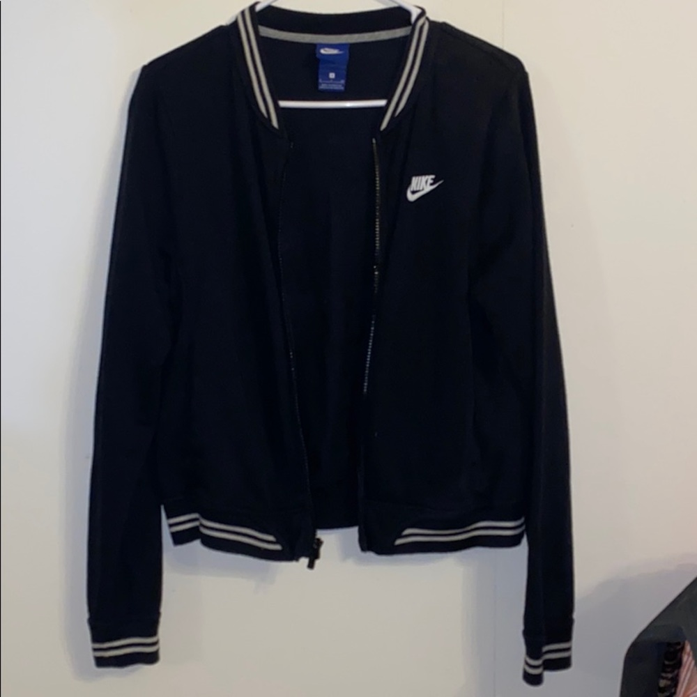 Black Nike zip up